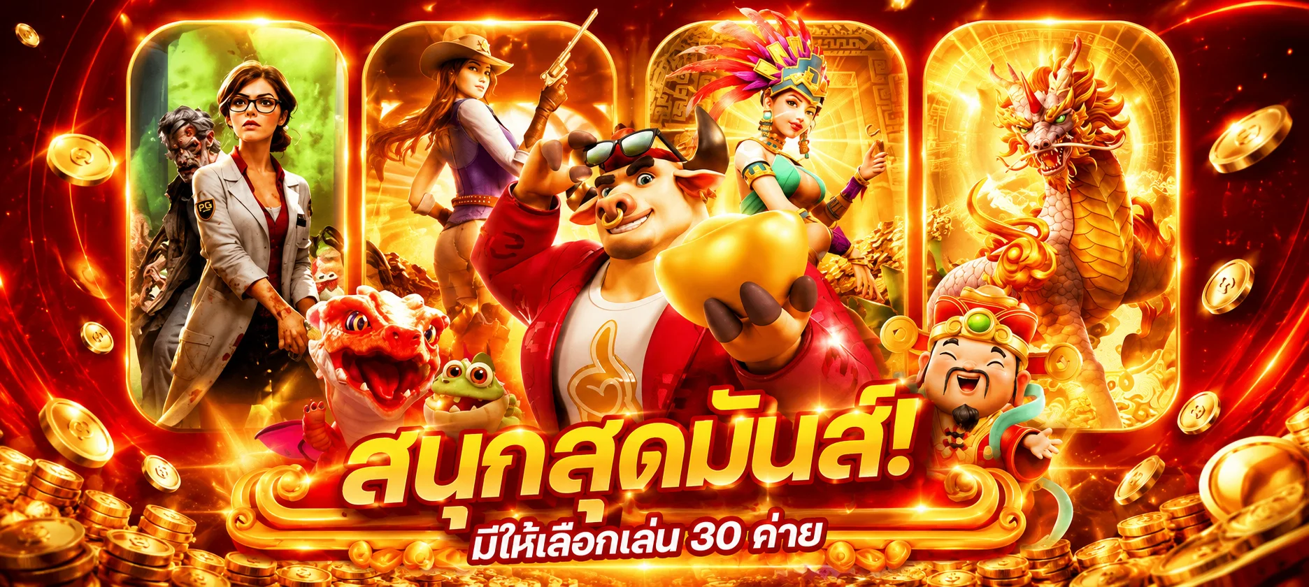 MEGAONE สล็อตออนไลน์รวมทุกค่ายแตกง่ายโบนัสหนัก